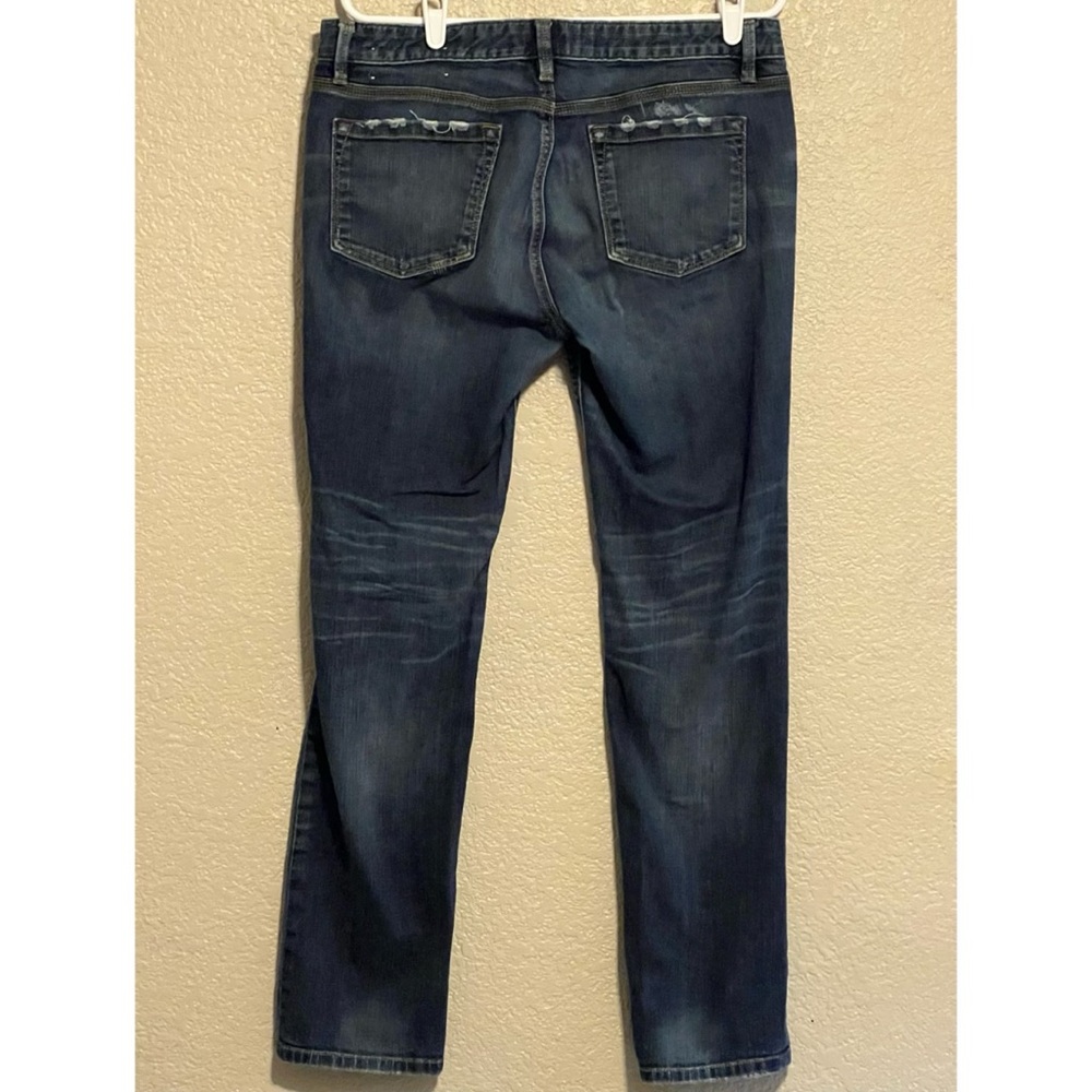 Ann Taylor Loft Distressed Modern Slim Jeans - Picture 4 of 5